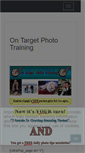 Mobile Screenshot of ontargetphototraining.com